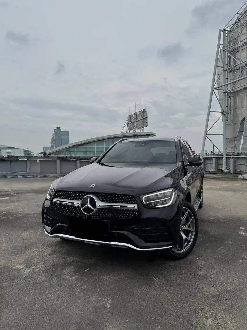 Mercedes benz GLC200 AMG 2021 White putih mercy GLC 200 2022 amg Bu
