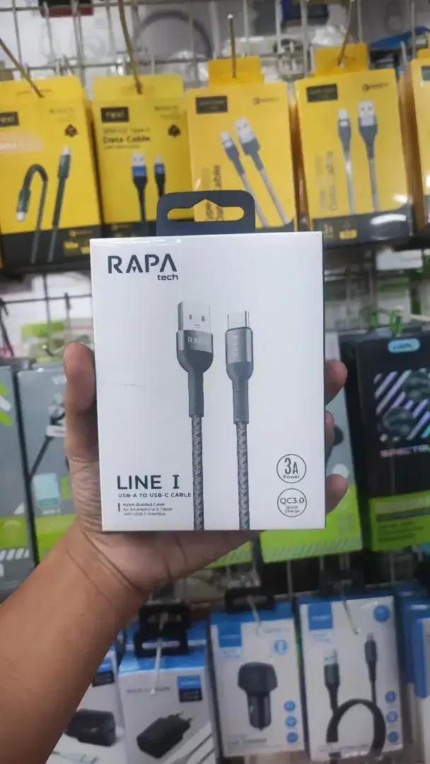 KABEL DATA TYPE C RAPA TECH LINE I