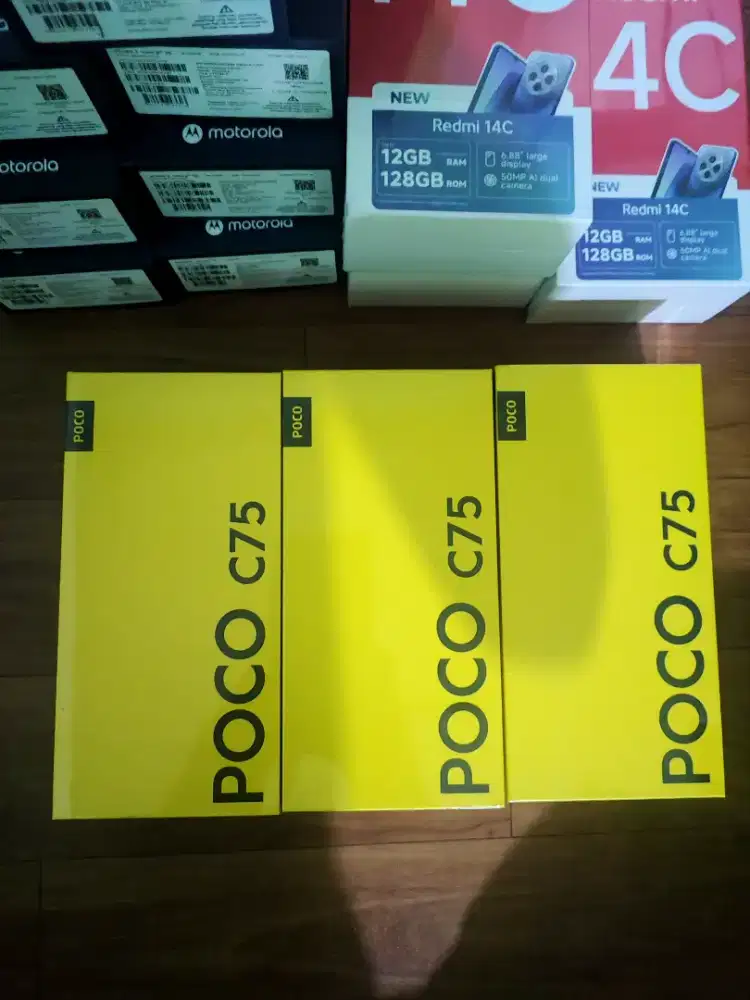 Poco C75 6/128GB Garansi Resmi