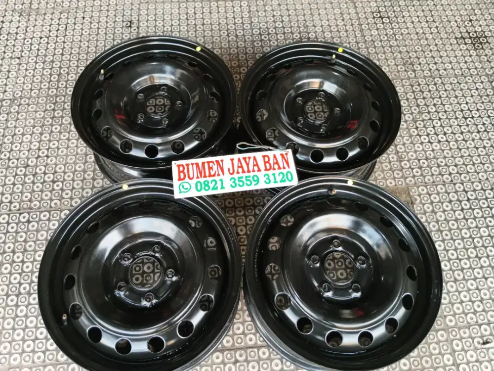 Velg kaleng Kia Carens R16 pcd 5x114 untuk kijang innova terios xtrail