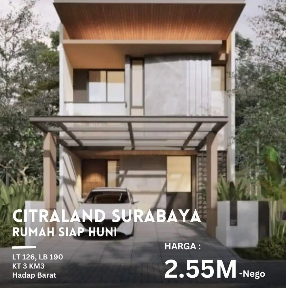 Dijual Rumah Super New Gress rumah di Northwest Lake Surabaya Barat