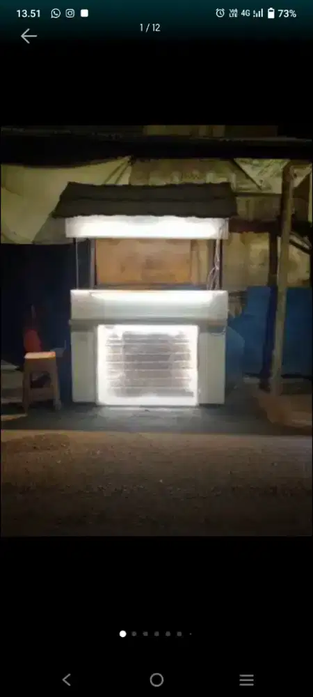 Gerobak custome siap pakai