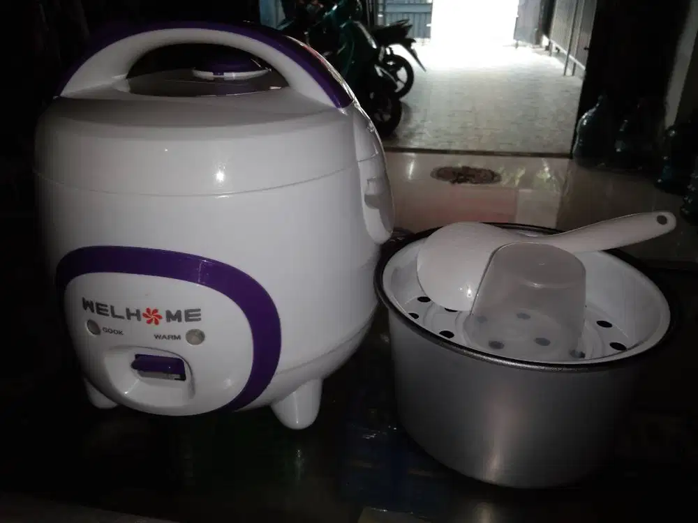 DIJUAL Rice Cooker WELHOME 1.2lt BARU!