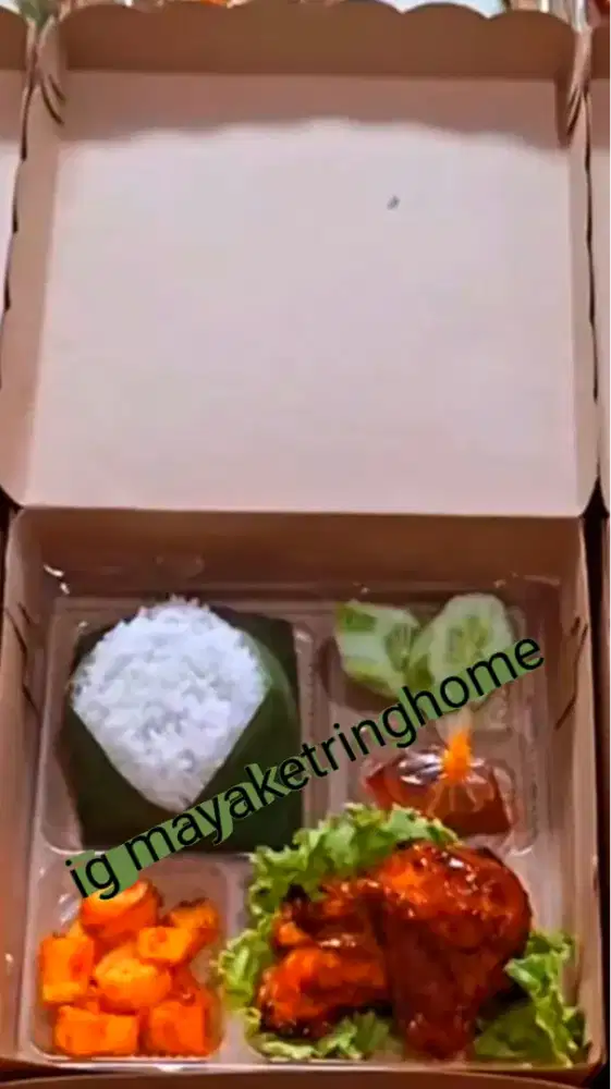 Aneka nasi kotak di bandar Lampung praktis dan ekonomis