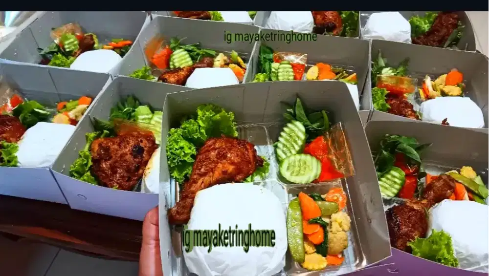 Aneka nasi kotak di bandar Lampung ekonomis praktis