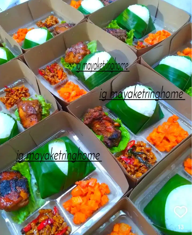 Aneka nasi kotak di bandar Lampung ekonomis praktis