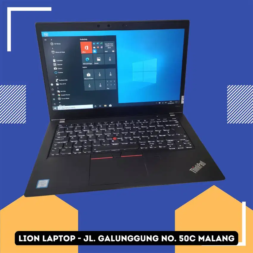 RAM 8GB Core i5 gen 8 Touchscreen Lenovo Thinkpad T480s SLIM [24|06]
