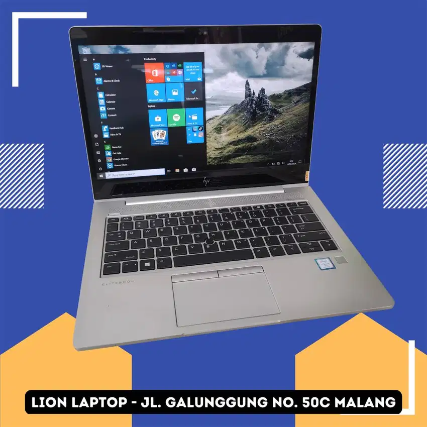 RAM 16GB Core i5 gen 8 Touchscreen Slim HP Elitebook 830 G5 [24|06]
