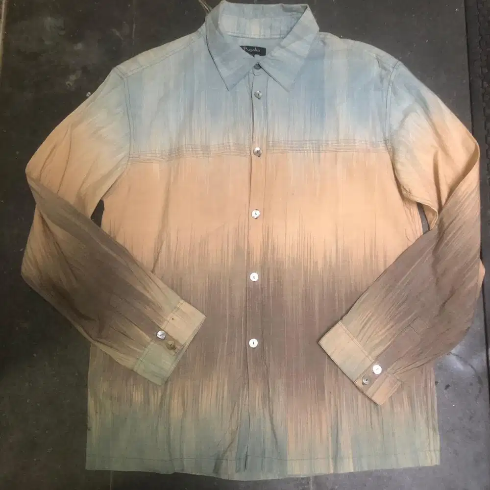 Kemeja tradisional tye dye PUSAKA