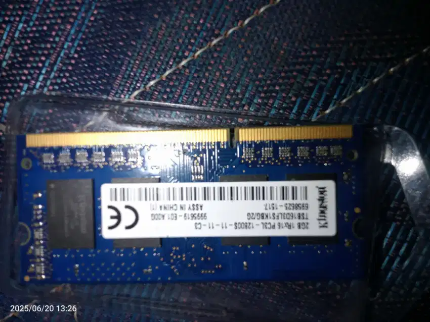 Jual RAM Laptop 2 GB 3 pcs