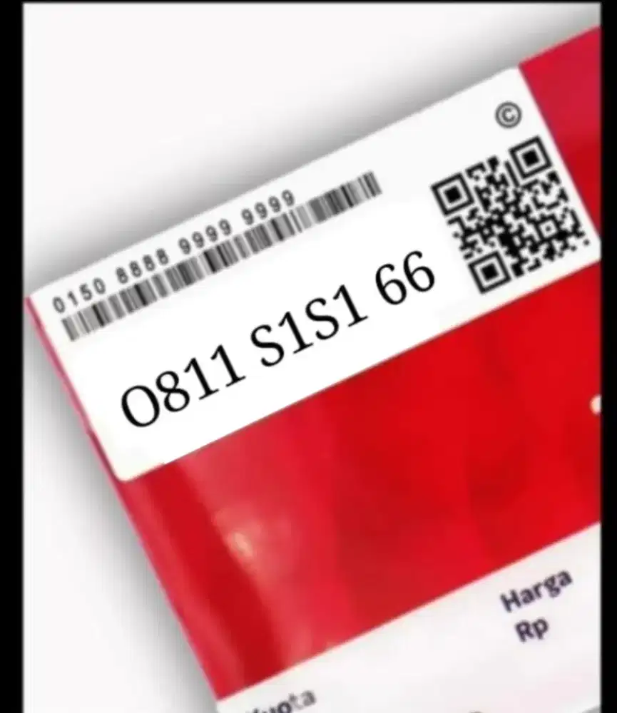 Nomor cantik HALO 10 digit