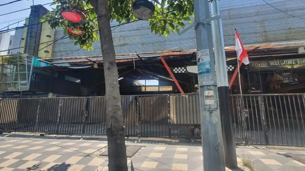 Jual BU cepat -- rumah usaha tanah ruko Mayjend Sungkono ruko 1lt