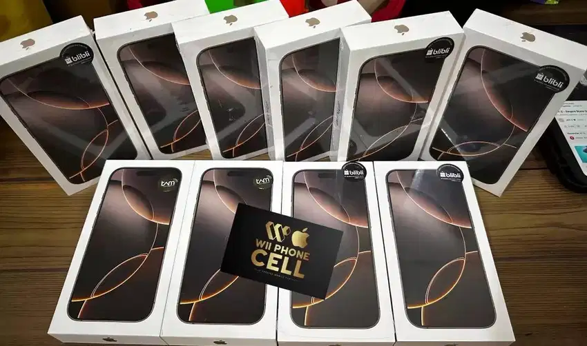 iphone 16 pro 128GB new resmi ibox gdn indonesia