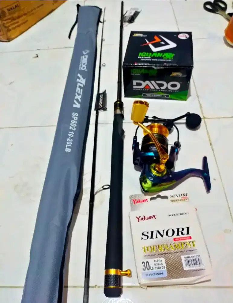 Pancing kolam spesifikasi mewah