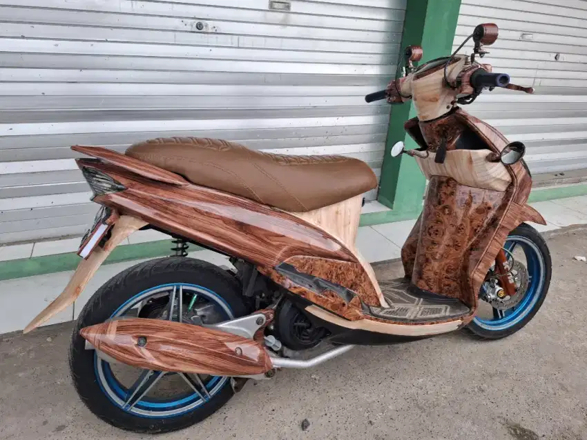 Mio Sporty 2010 Full Restorasi Bagi Yang pintar atau paham