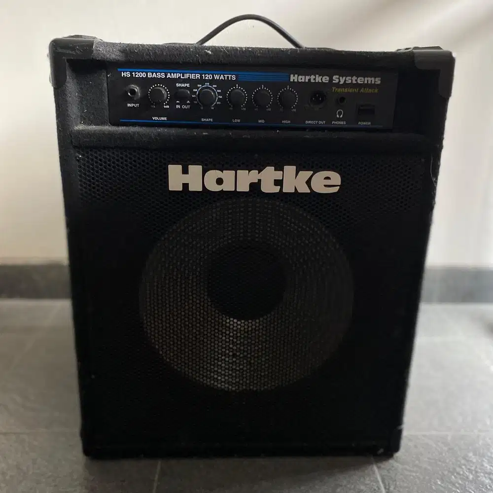Hartke Transient Attack Bass Guitar Amp Ampli Amplifier HS1200