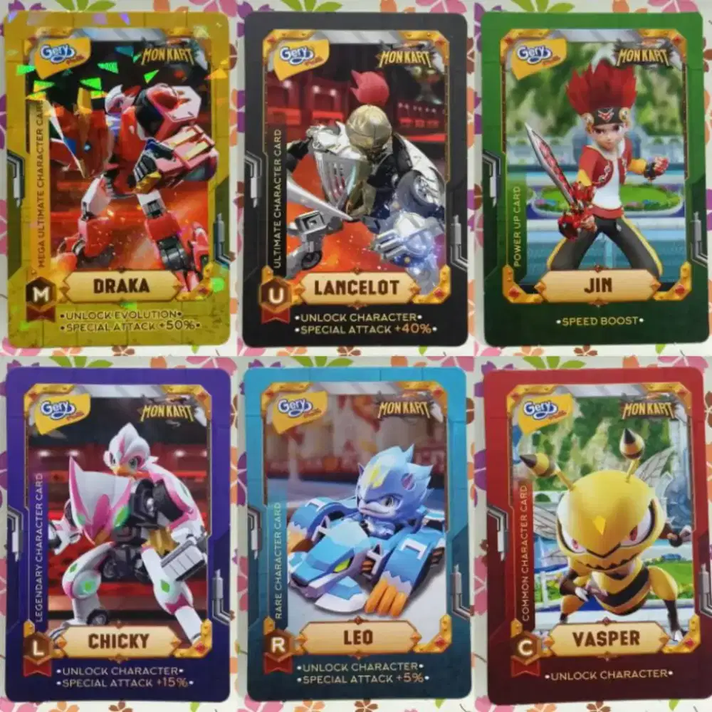 Kartu Choki Choki Monkart