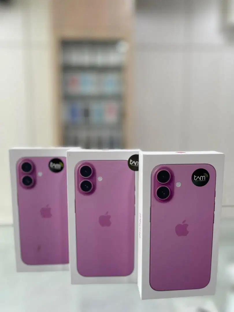 Promo Baru...IPhone 16 128Gb Grs Resmi (Warna : Pink)
