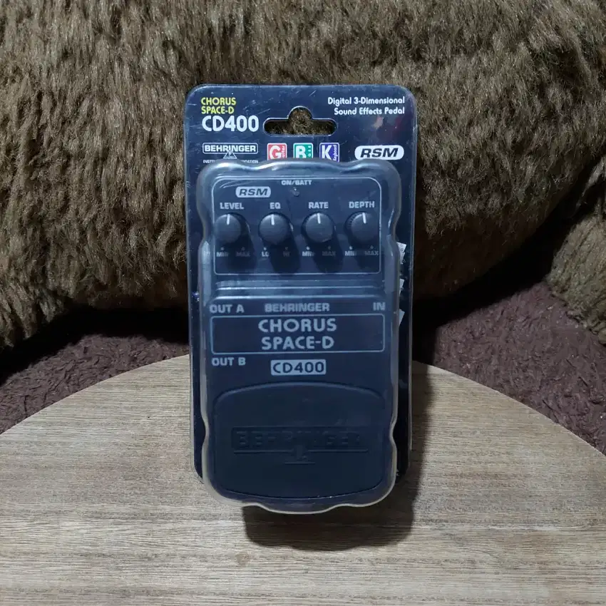 Efek Gitar Behringer Chorus Space-D CD400 pedal fx guitar stomp CD 400
