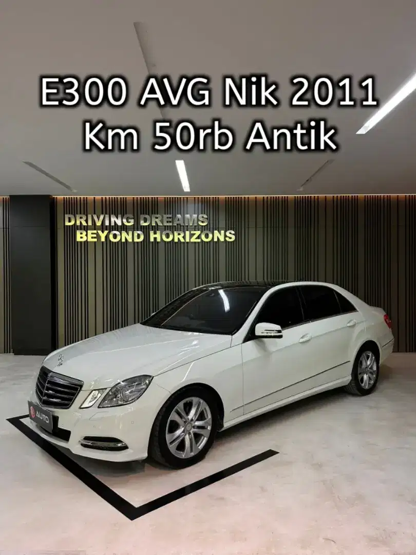 Mercedes Benz E300 Avantgarde AT 2011 Putih Km50rb