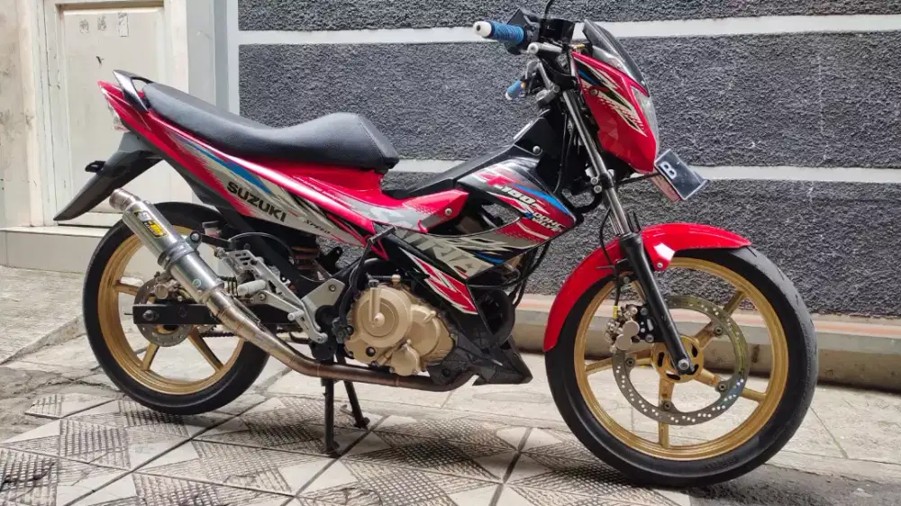 Suzuki satria Fu 150 facelift ful modif barter cucak Rowo sepasang