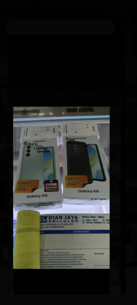 Samsung galaxy A16 8/256 danrom128gb resmi