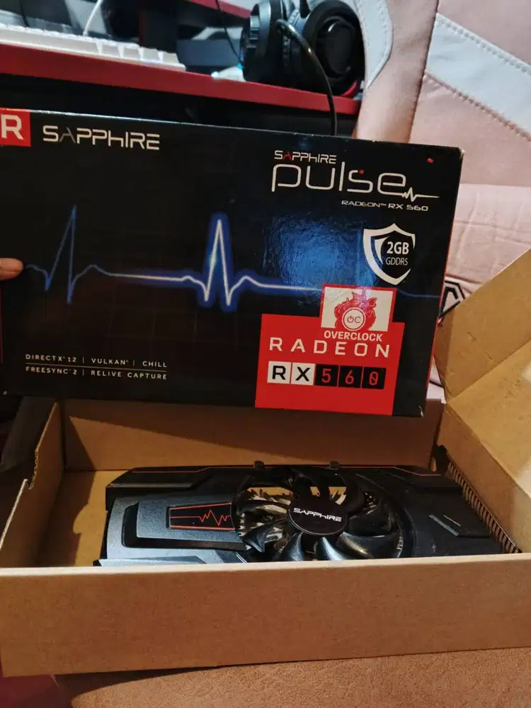 RX 560 2GB Normal Siap Pakai