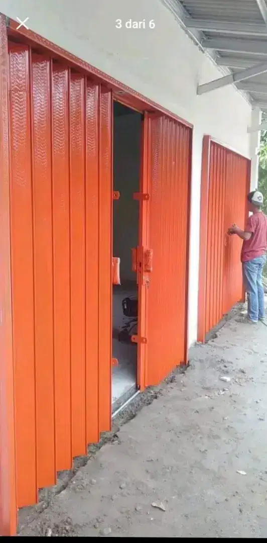 Pintu folding gate