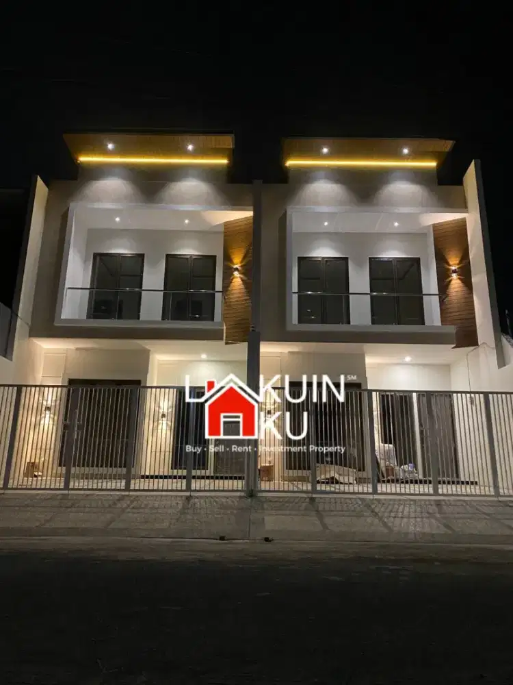 Dijual Rumah Baru Modern Minimalis Mewah Baruk,Merr,Rungkut,Jawa Timur