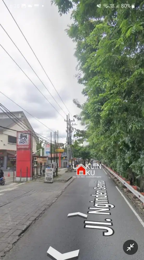 Dijual Commercial Area Raya Nginden Semolo,Manyar,Ngagel,Jawa Timur