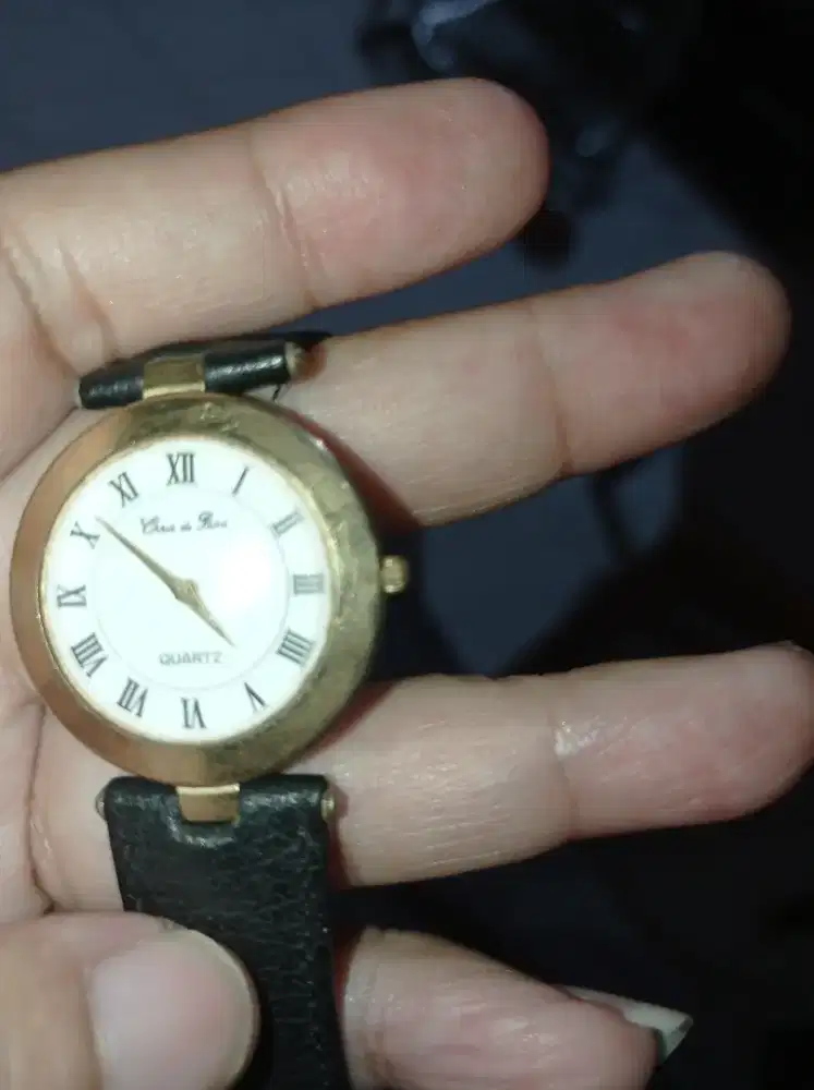 Jam Tangan paling tipis.swiss.gold plated 22k nego alus