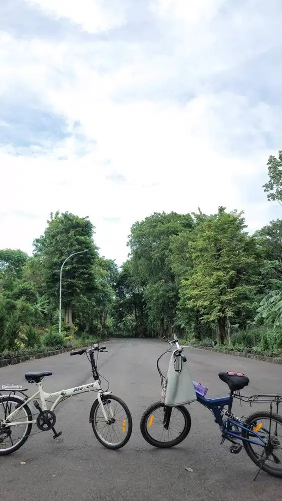 Sepeda Lipat Airwalk Biru 2021