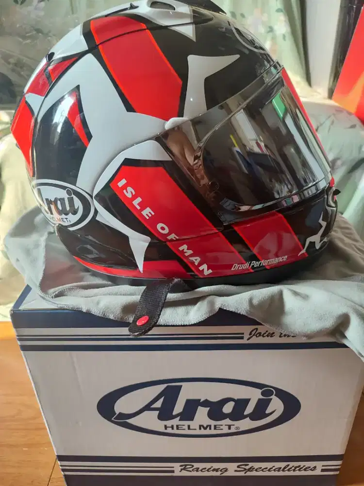 Helm Arai RX7X iom tt 2022 size S