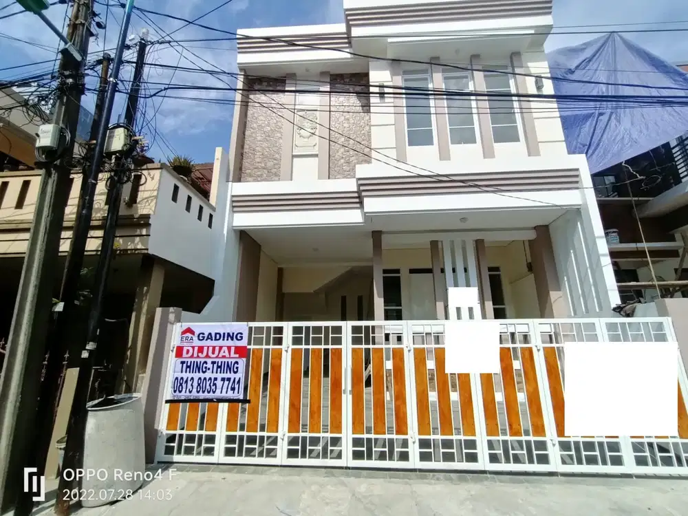 SS1875- DIJUAL Rumah Brand New Siap Huni di BCS Kelapa Gading , NEGO