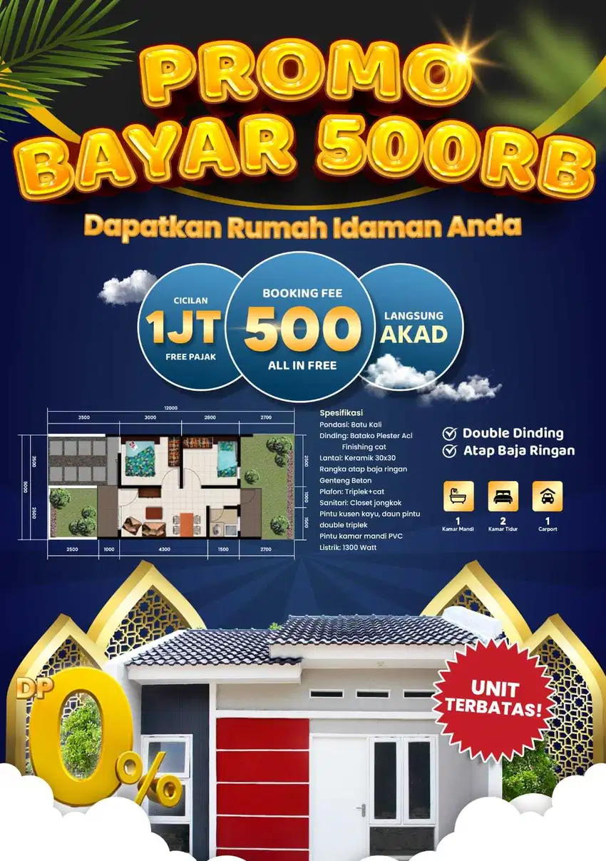 Puri Awan Rumah Subsidi Parung Panjang