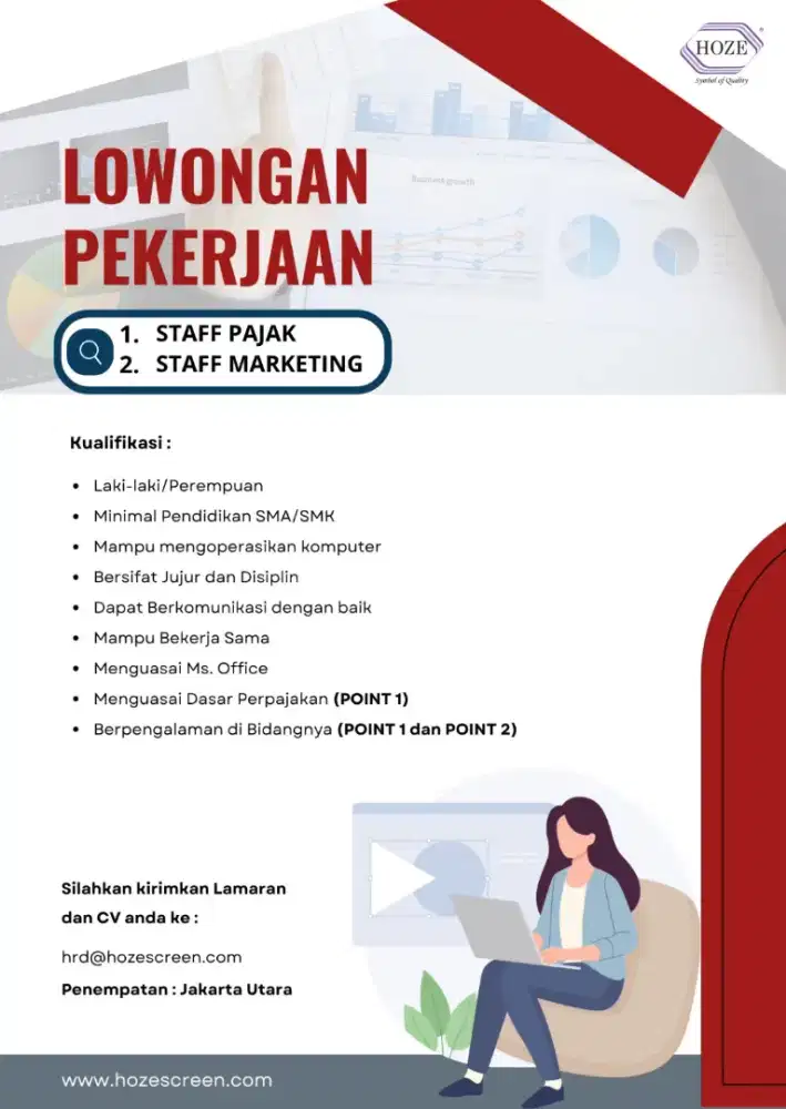 LOWONGAN KERJA MARKETING/SALES