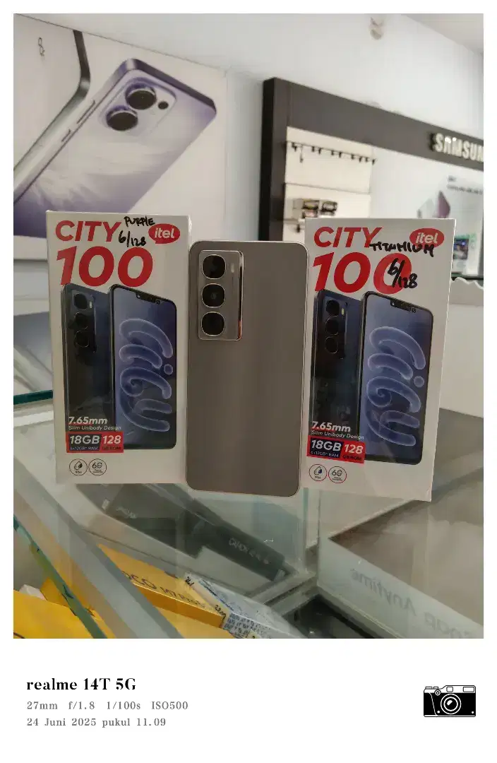 New Itel City 100 6/128GB