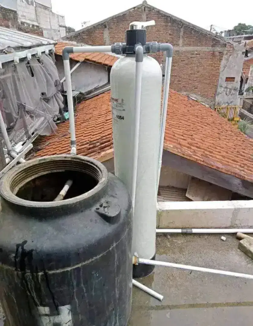 filter penjernih air kuning, berlumut, berminyak dll