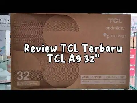 NEW LED TCL 32A9 ANDROID TV HEY GOOGLE