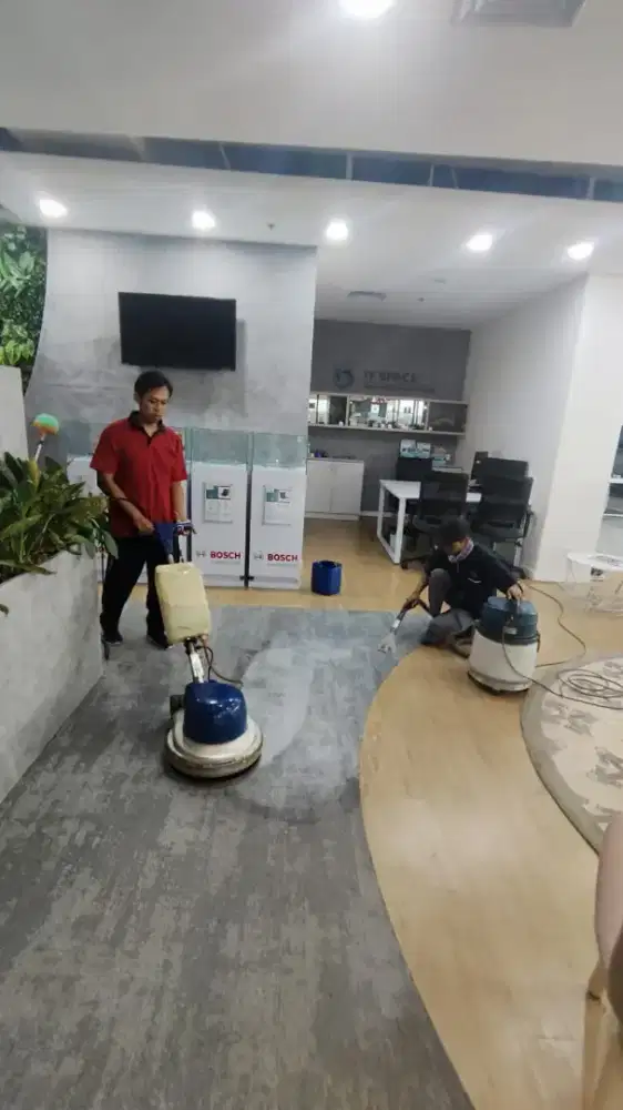 Jasa cuci karpet kantor panggilan Jabodetabek profesional.