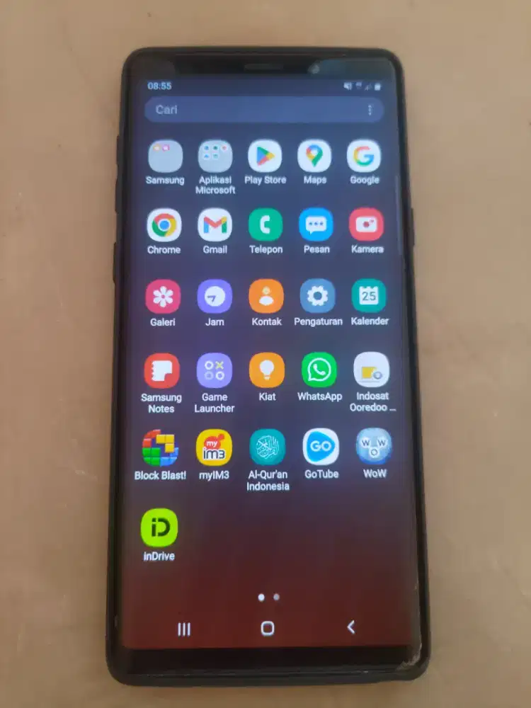 Samsung note 9 6 128 biru