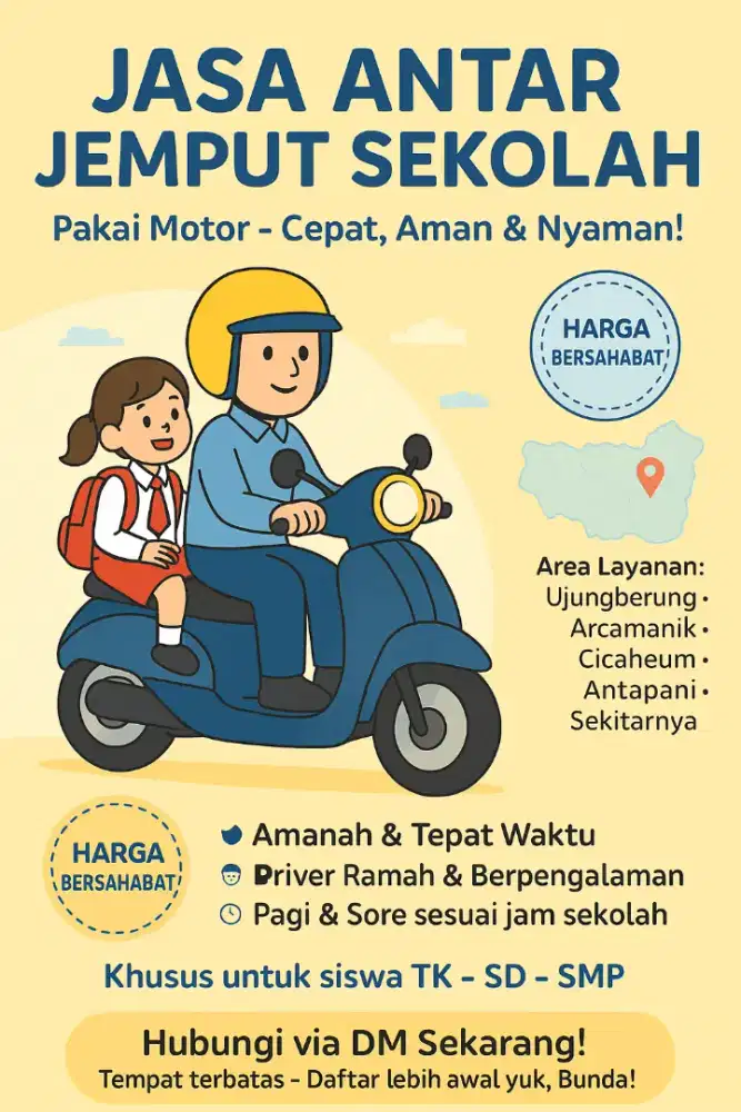 Jasa Antar Jemput Sekolah