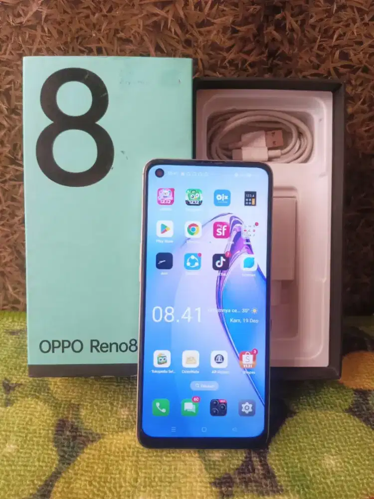 Oppo Reno 8Z  5G  8 256  Mulus  Full Set  Resmi Oppo