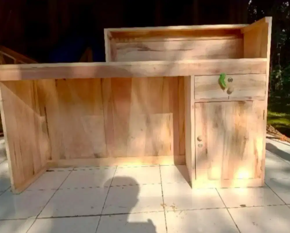 Meja Bar 150x60x120 (Bisa Custom)