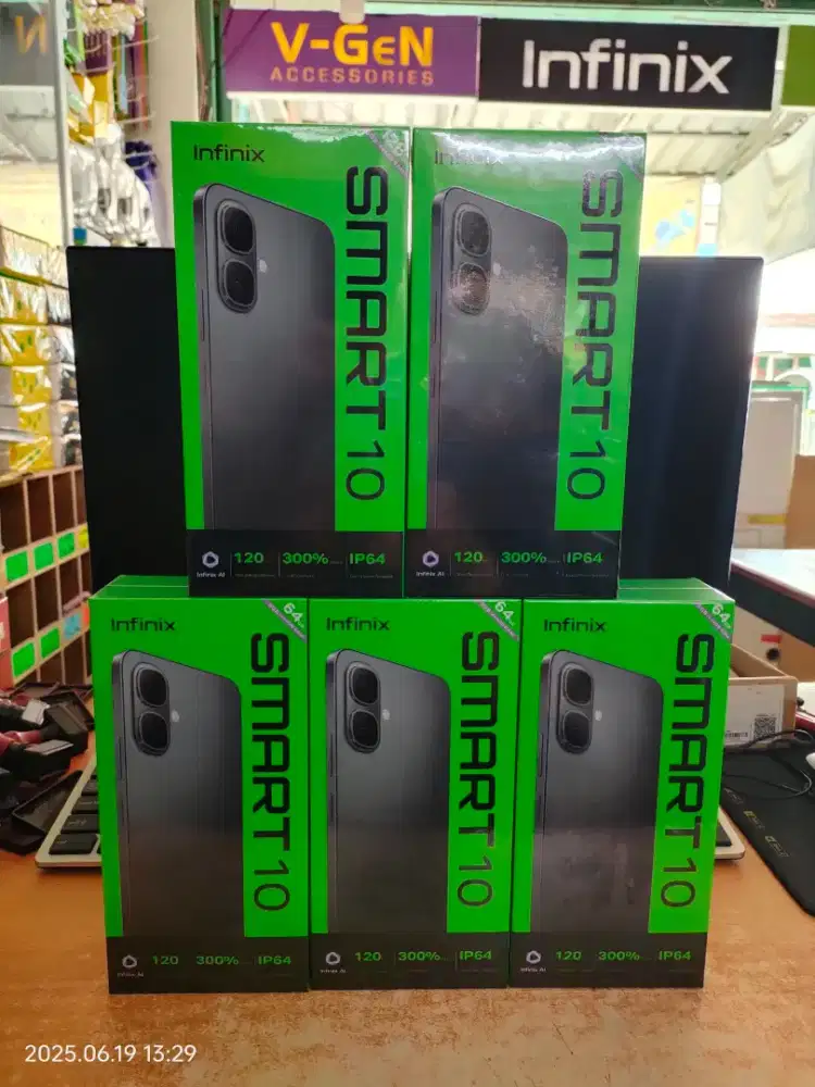 Infinix Smart 10 Ram 4+4/64GB