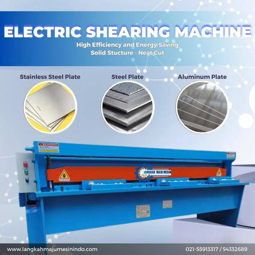 Mesin Shearing Electric 2mm*1300mm - Mesin Potong Elektrik