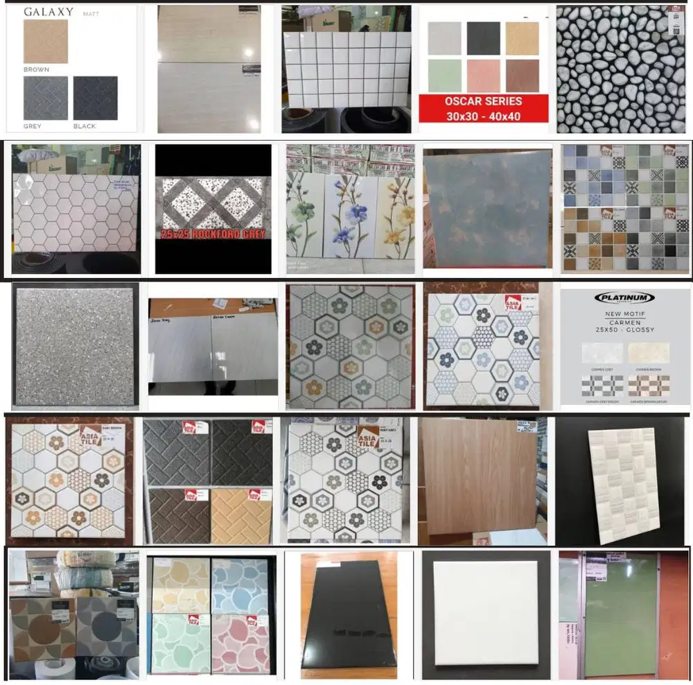 JUAL KERAMIK DINDING/LANTAI BERBAGAI UKURAN JOGJA