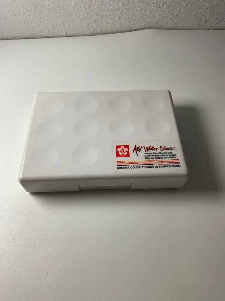 Watercolor Sakura Koi 18 Warna | Original Japan