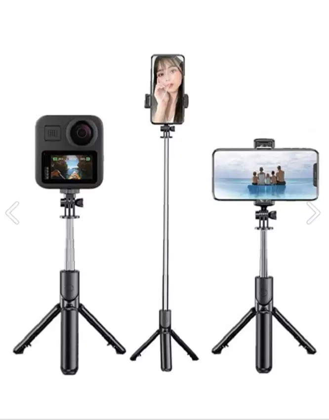 Tongsis Bluetooth + Tripod Portable
