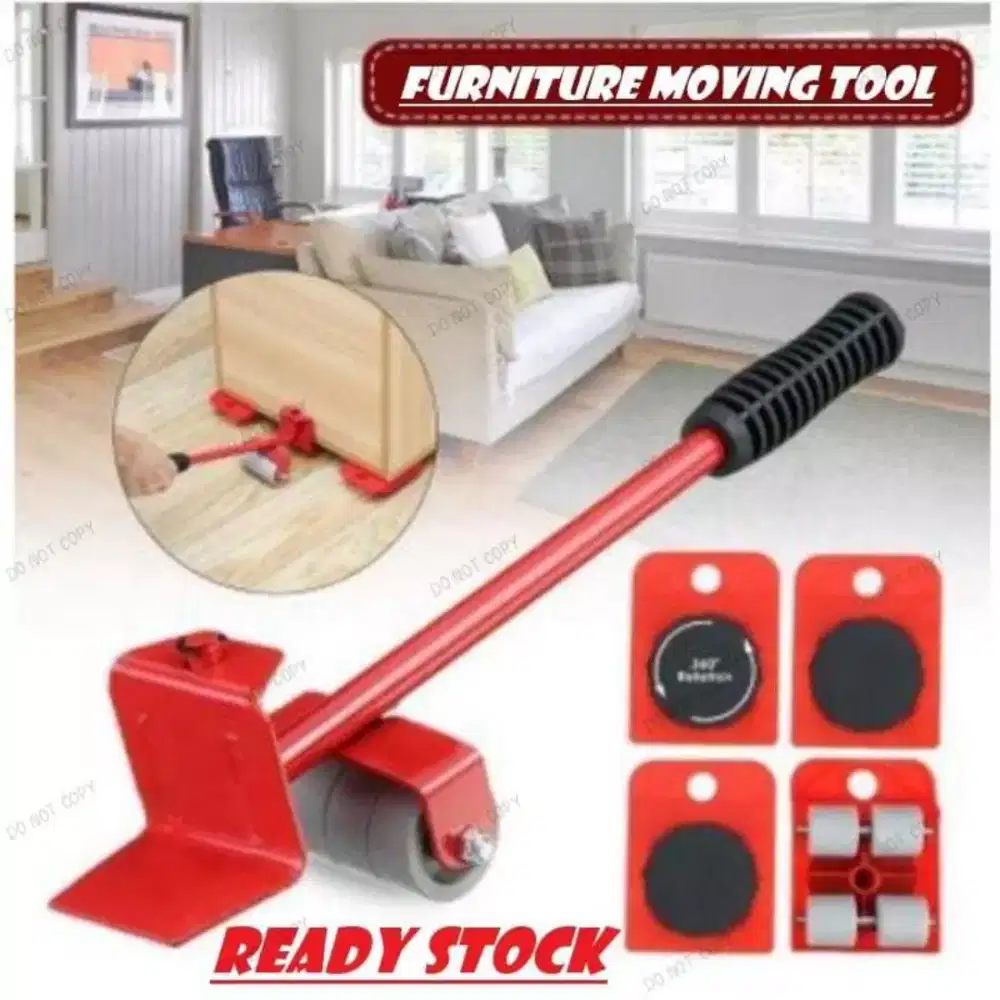 Dongkrak, Alat Bantu Pindah barang, Kulkas, meja, kursi dll